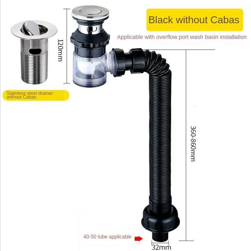 BowLift | Universal Easy Drain Foldable Pipe