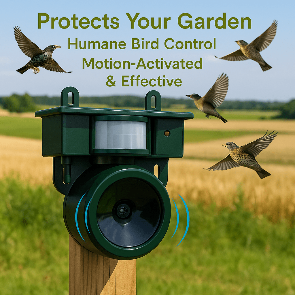 BowLift | FEATHERBLOCK – Motion-Activated Bird Repeller for Quiet & Clean Outdoor Spaces