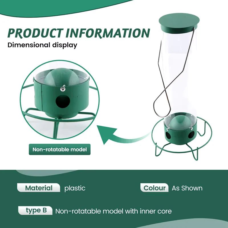 BowLift | FEEDERGUARD – Squirrel-Proof Birdhouse for the Garden