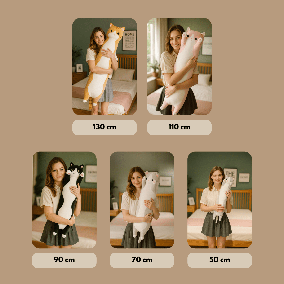 BowLift | FELINEDREAM – Soft Plush Cat Pillow for Kids