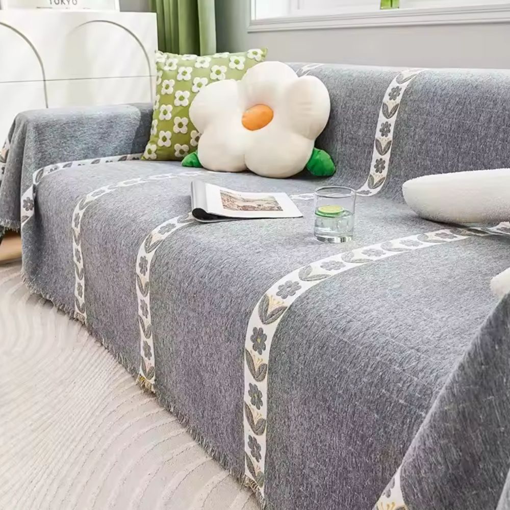 BowLift | Flourish Leaf Sofa Cover