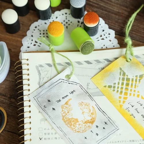 BowLift | Finger Species – Creative finger paint set with stamps & stencils
