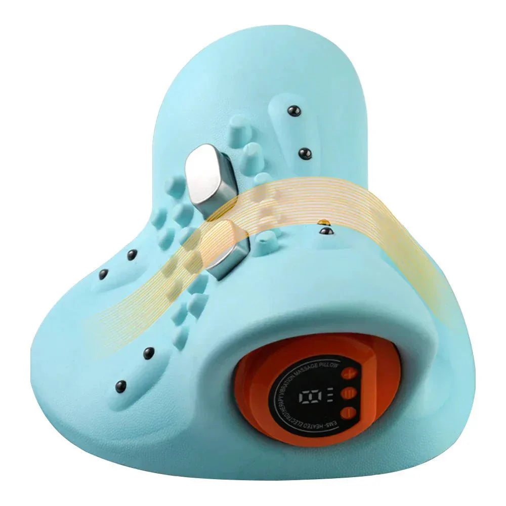 BowLift | Flexease Neck Massager – EMS Technology, Acupressure & Traction – Effective Neck Pain Relief & Posture Support – Daily 10-Minute Relaxation