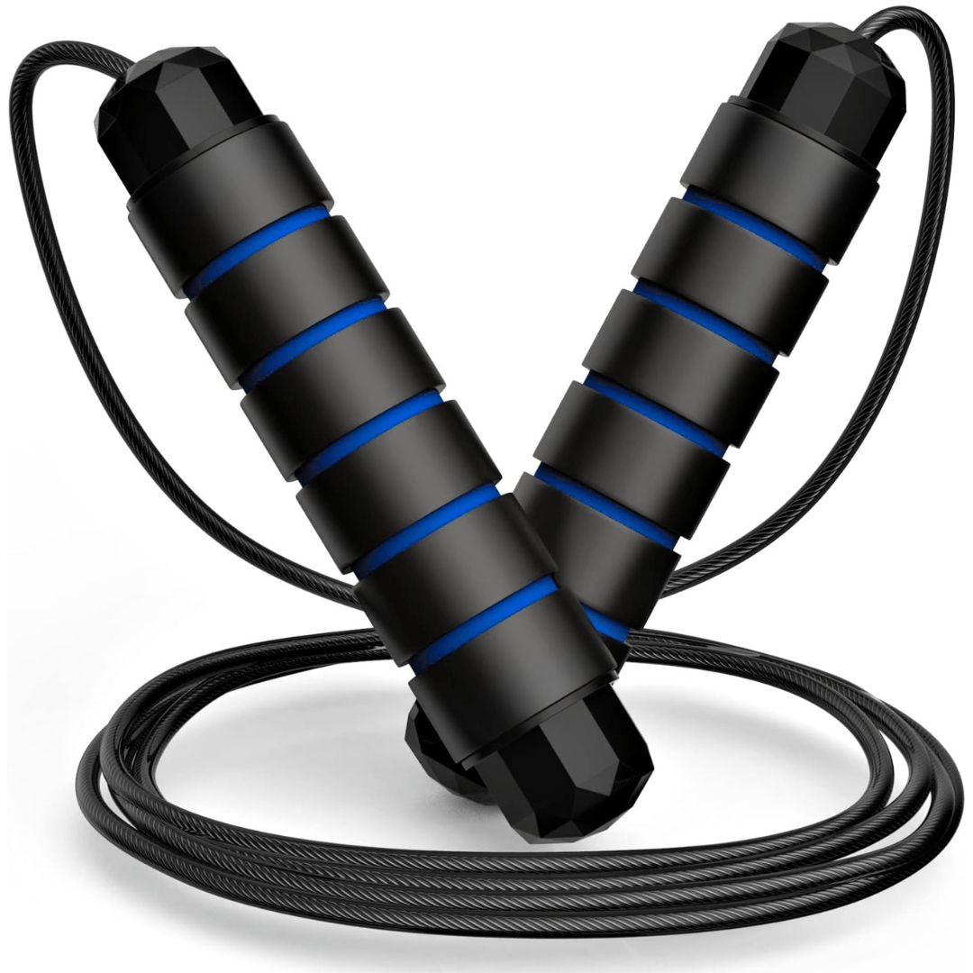BowLift | Flexijump Adjustable Jump Rope – Tangle-Free Speed Skipping Rope – Cardio, Weight Loss & Coordination Training – Comfortable Foam Handles