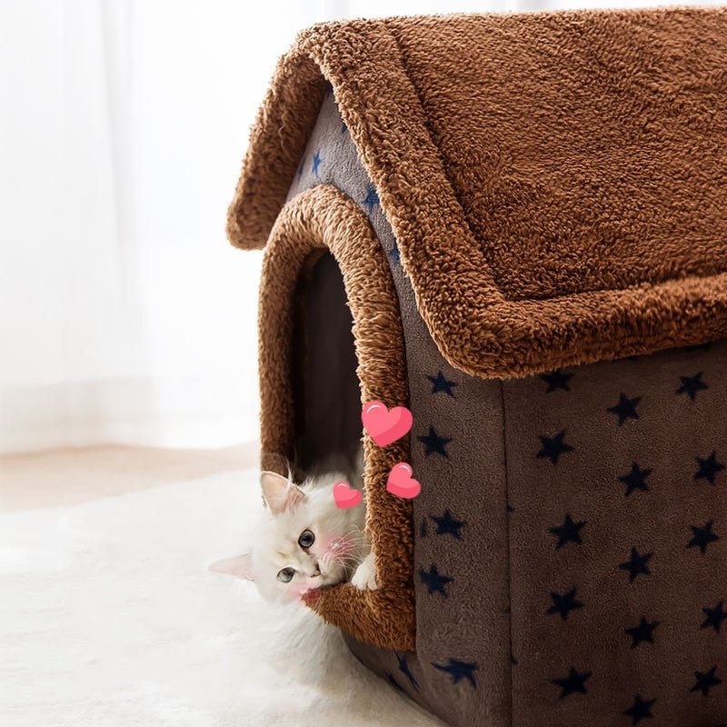 BowLift | FLUFFYHAVEN – Cozy Indoor Bed for Small Dogs & Cats