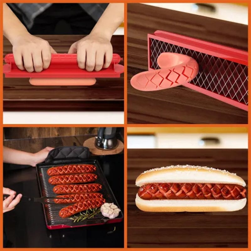 BowLift | Perfect Criss-Cross Slots Hotdogs Cutter
