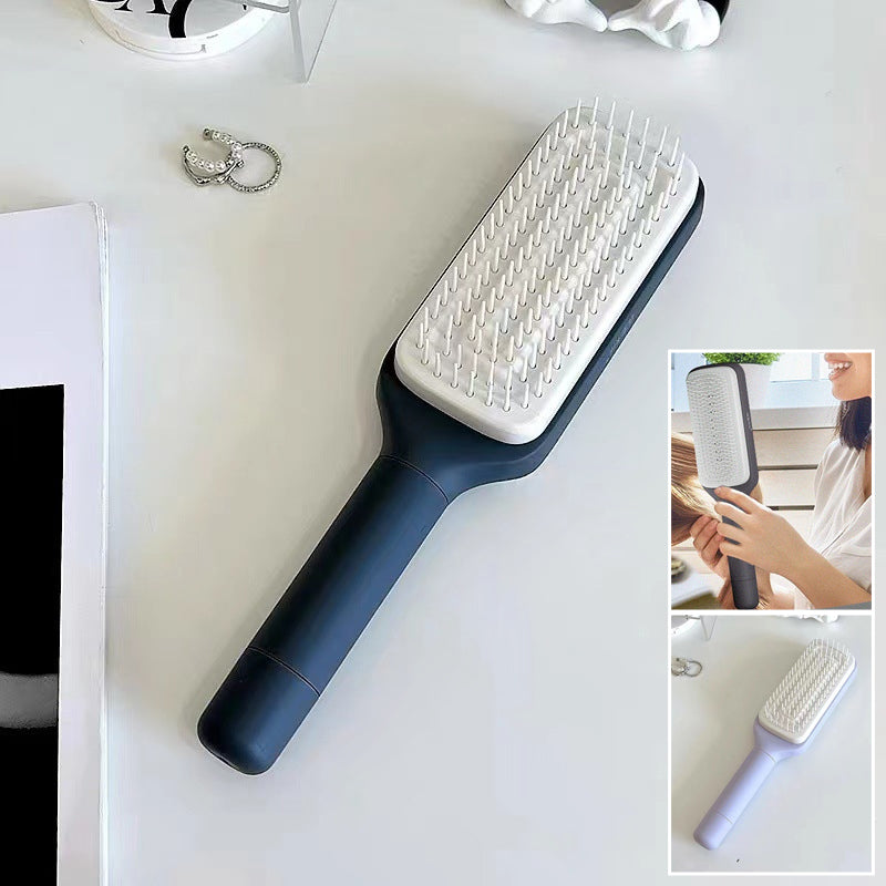 BowLift | Self-cleaning anti-static massage comb