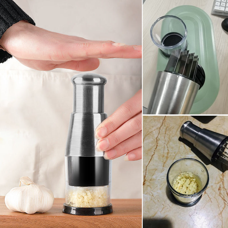 BowLift | GarlicMaster™ | Efficient Garlic Press for Quick Crushing & Easy Cleanup in Kitchen Cooking