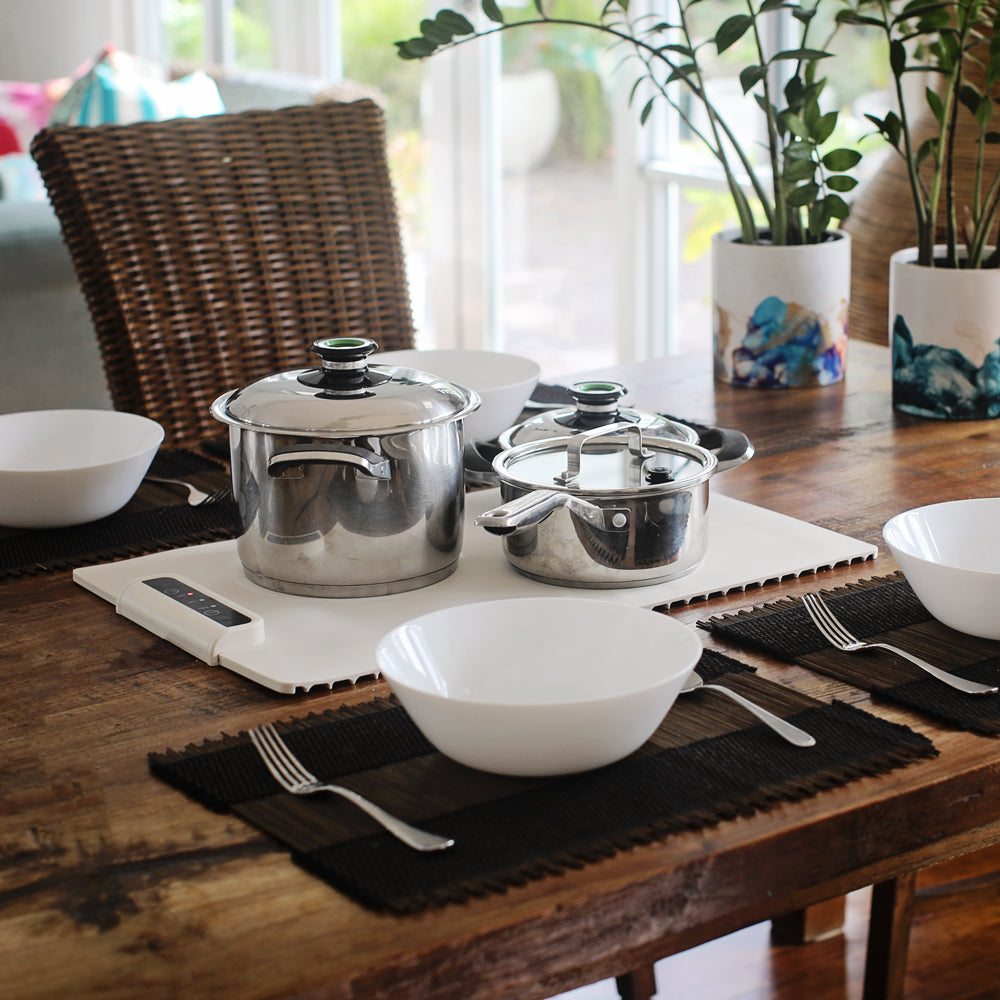 BowLift | Foldable Meal Warming Mat - HeatMate