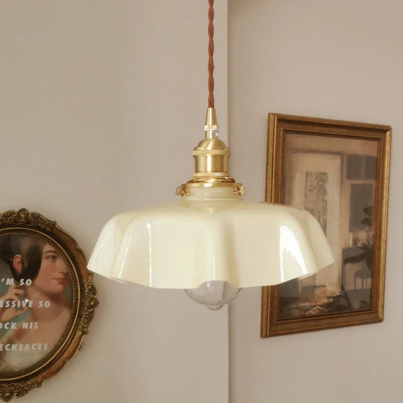 BowLift | French Brass Pendant Light - BrassChic