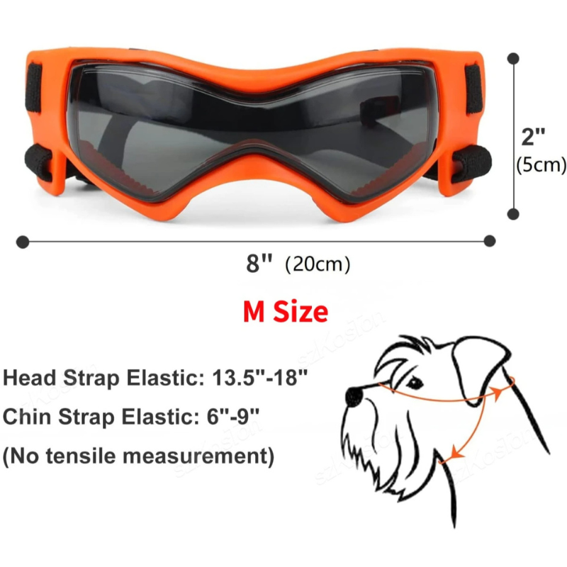BowLift | Adjustable Dog Goggles for Small and Medium Breeds