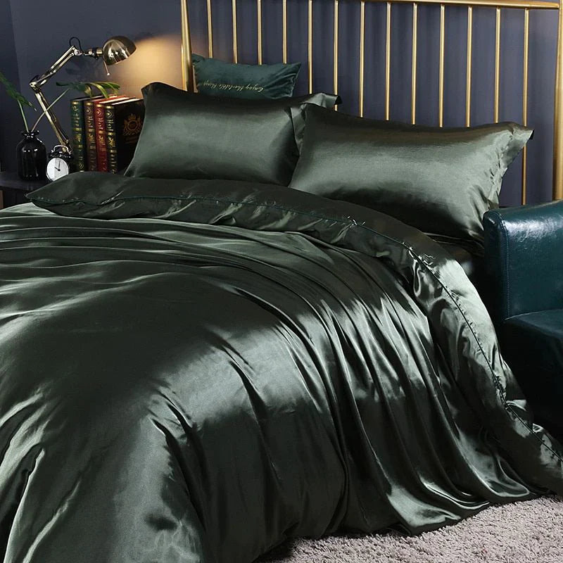 BowLift | Elegant Satin Silk Bedding Set - Luxurious Comfort for Every Night