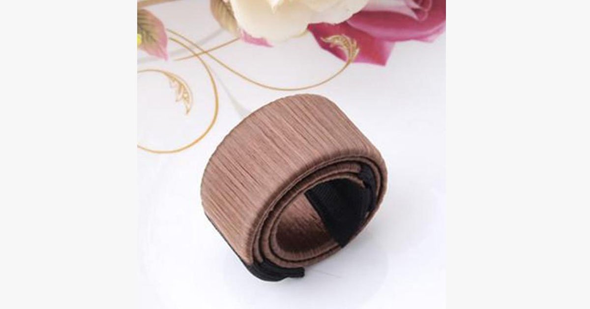 BowLift | Hair Bun Wrap – Making a bun with your hair has never been easier!