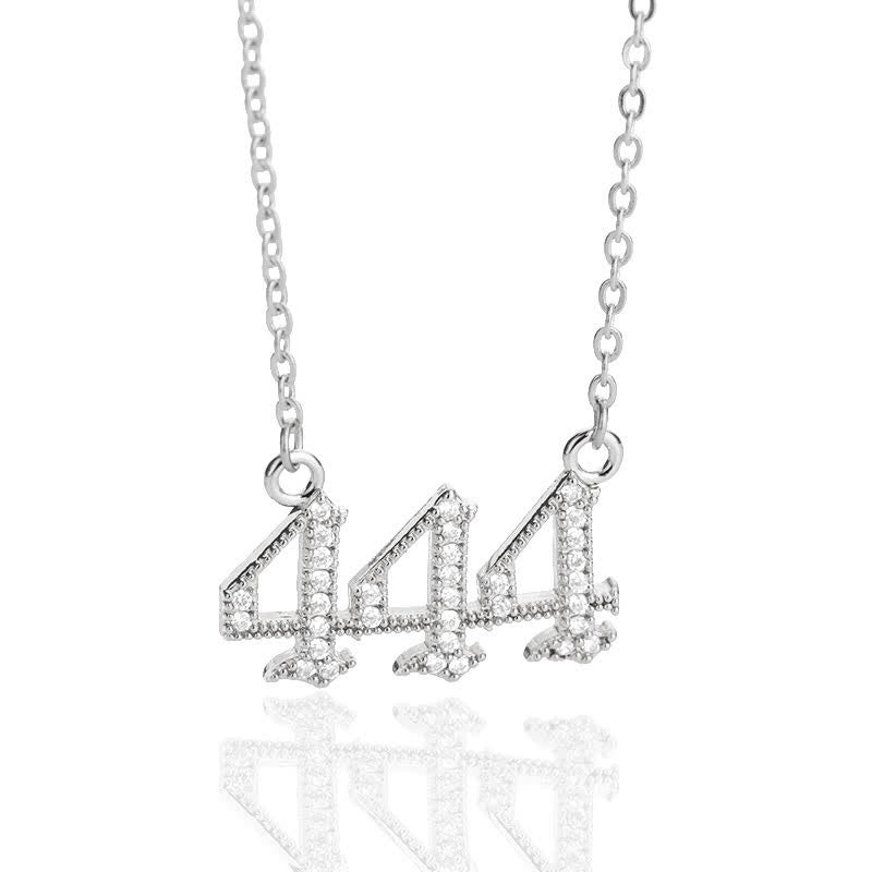 BowLift | Zirconia English Numbers Necklace – Seraphina