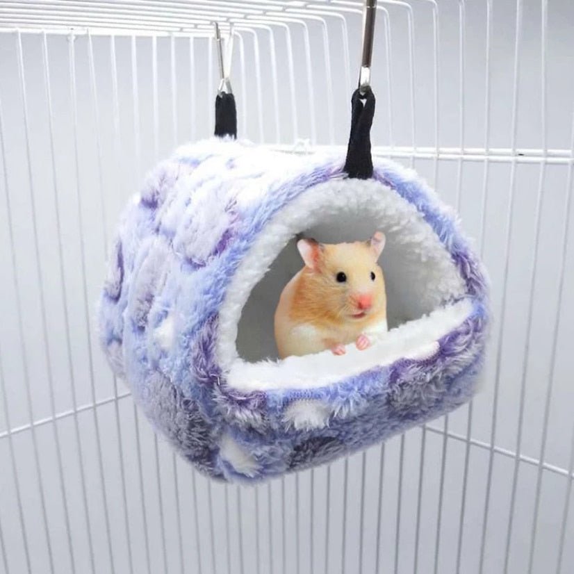 BowLift | HARRYHAMSTER – Plush Hammock House for Hamsters & Small Rodents