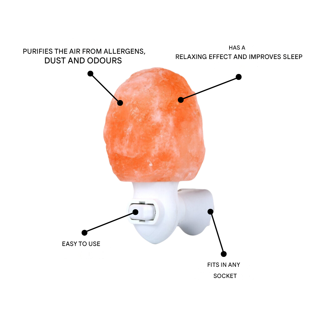 BowLift | Himalayan Salt Lamp for Relaxation and Air Purification - ZenGlow