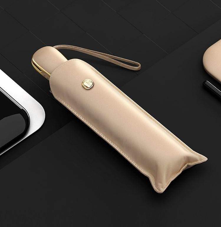 BowLift | Folding Windproof UV Travel Umbrella Pink