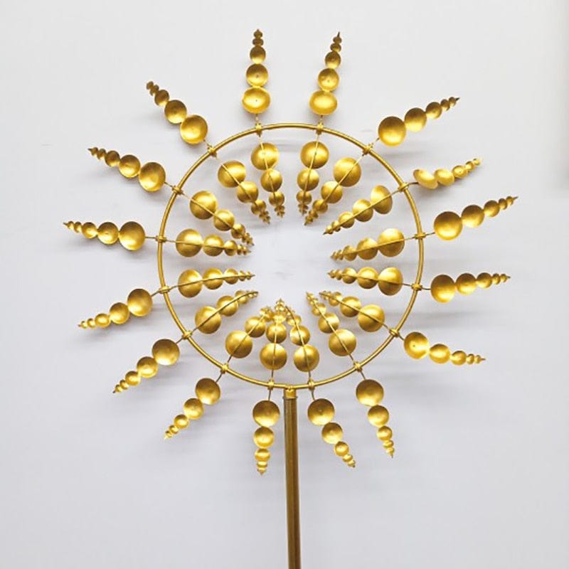 BowLift | Unique and magical windmill made of metal | Magical kinetic metal sculpture