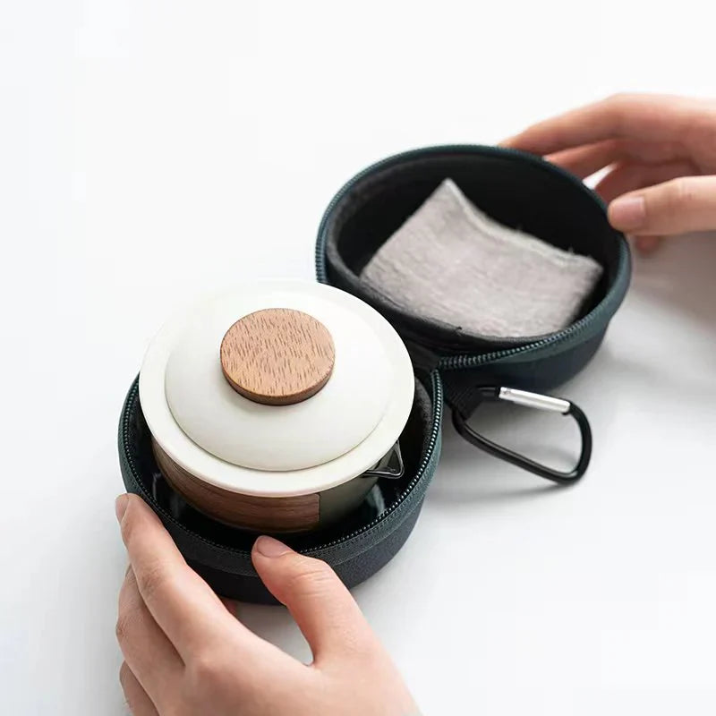 BowLift | Portable and Stylish Tea Set with Teapot and Cups – Perfect for On-the-Go