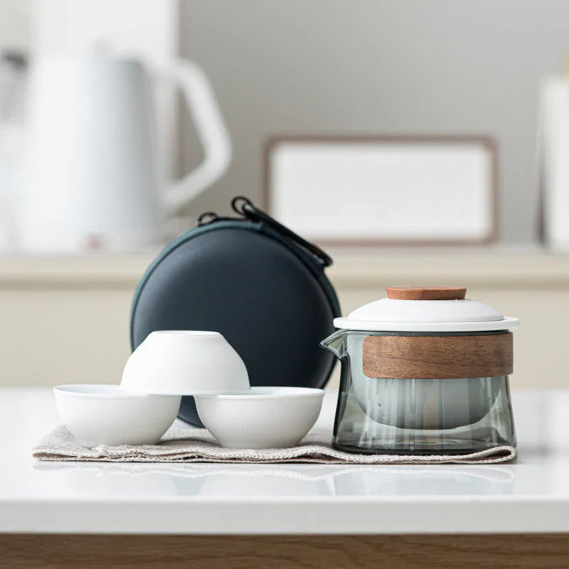 BowLift | Portable and Stylish Tea Set with Teapot and Cups – Perfect for On-the-Go