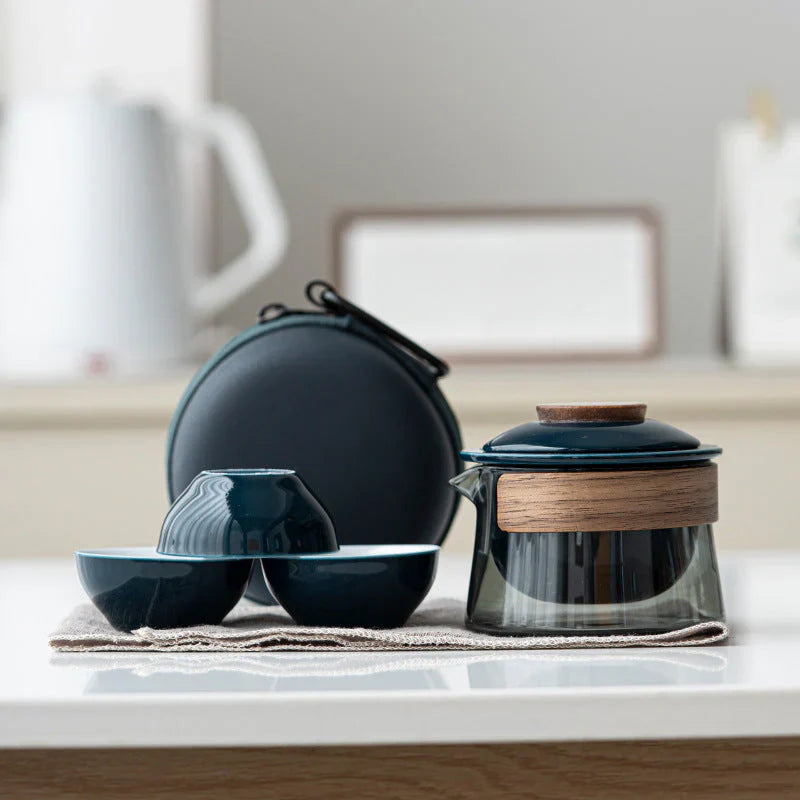 BowLift | Portable and Stylish Tea Set with Teapot and Cups – Perfect for On-the-Go