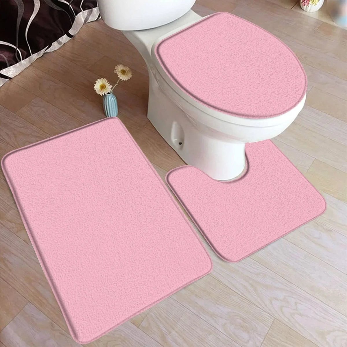 BowLift | HydraMat – 3-Piece Non-Slip Bathroom Mat Set for Comfort & Safety