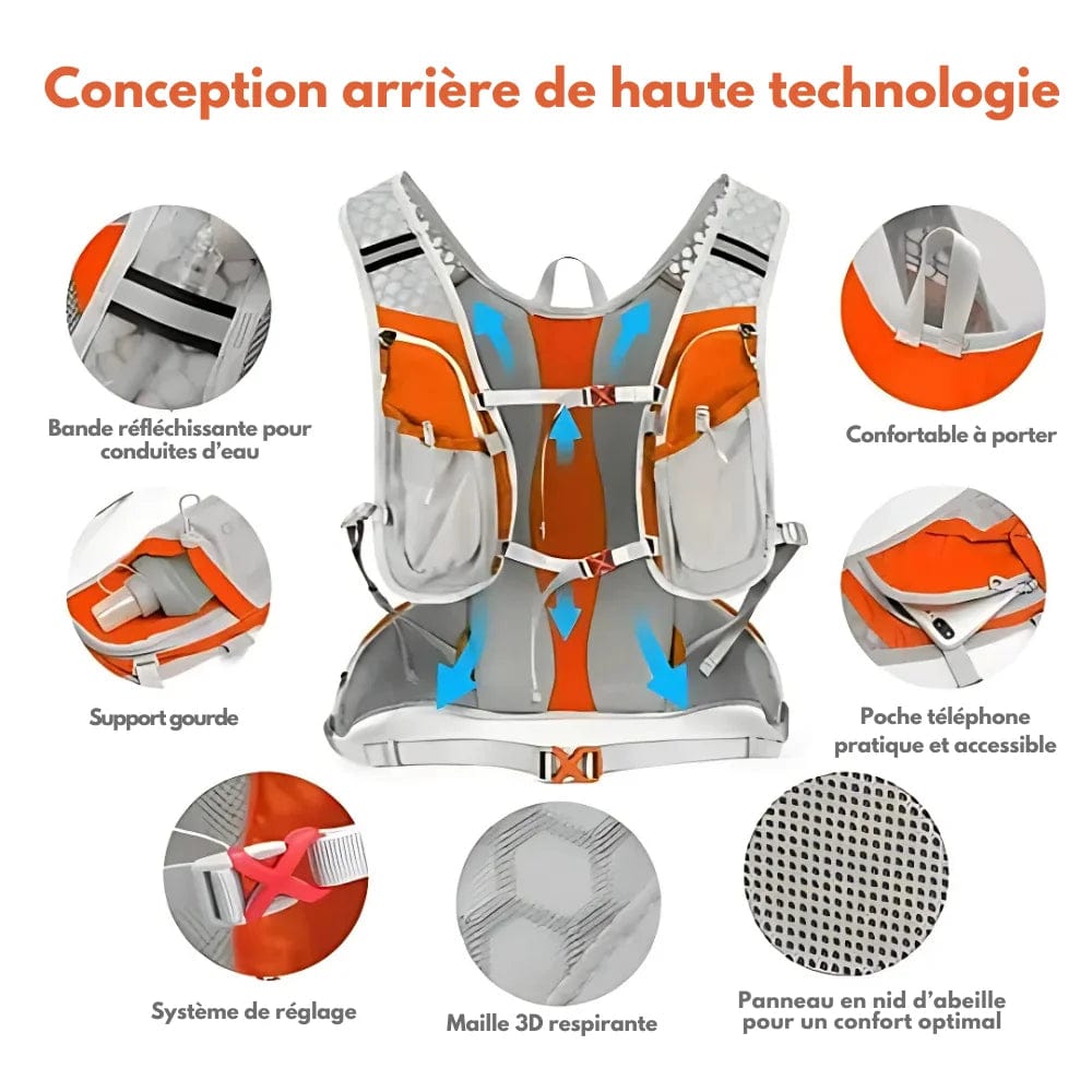 BowLift | Hydroflow Pack – Hydration Backpack with 2L System & Lightweight Design