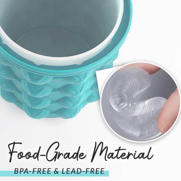 BowLift | IceCube Maker – Space-Saving 2-in-1 Ice Cube Tray & Drink Cooler