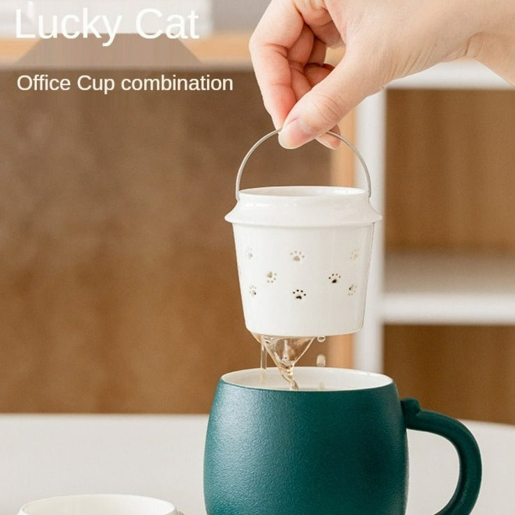BowLift | Cat Mug with Lid