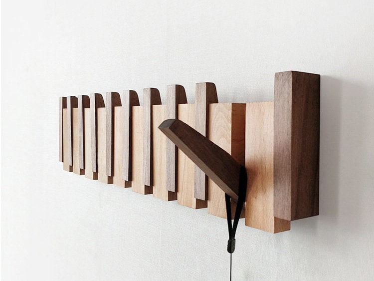BowLift | Wardrobe - PianoWood - Handmade Design - 5-13 Hooks