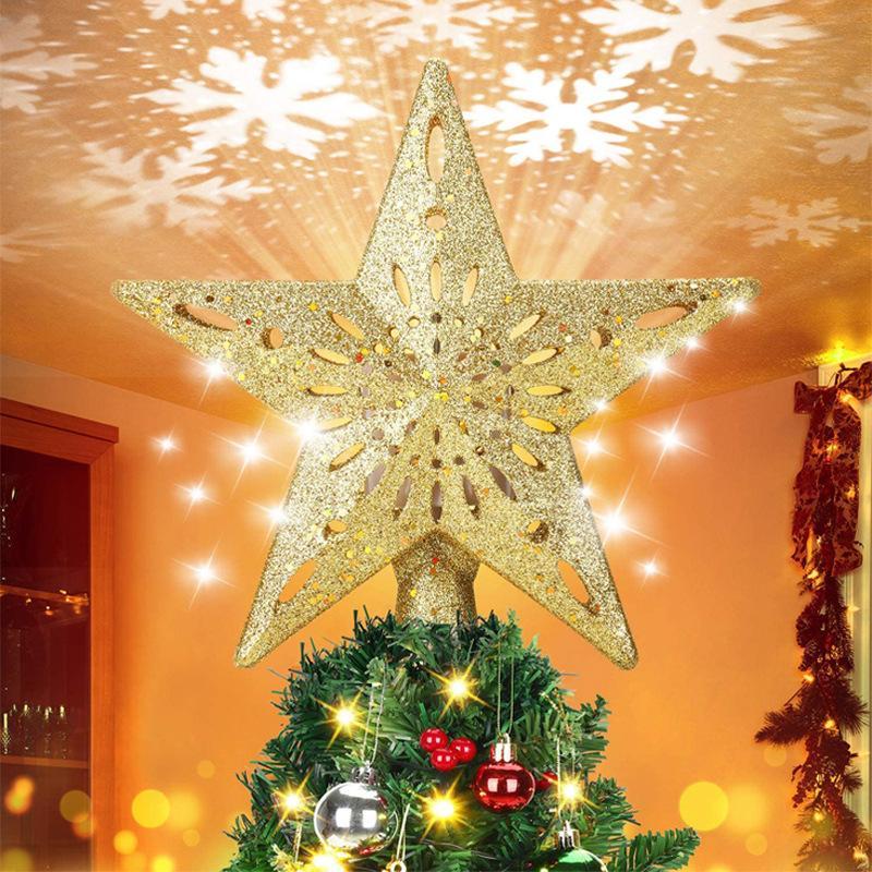 BowLift | Christmas Decorations LED Snowflake Tree Topper