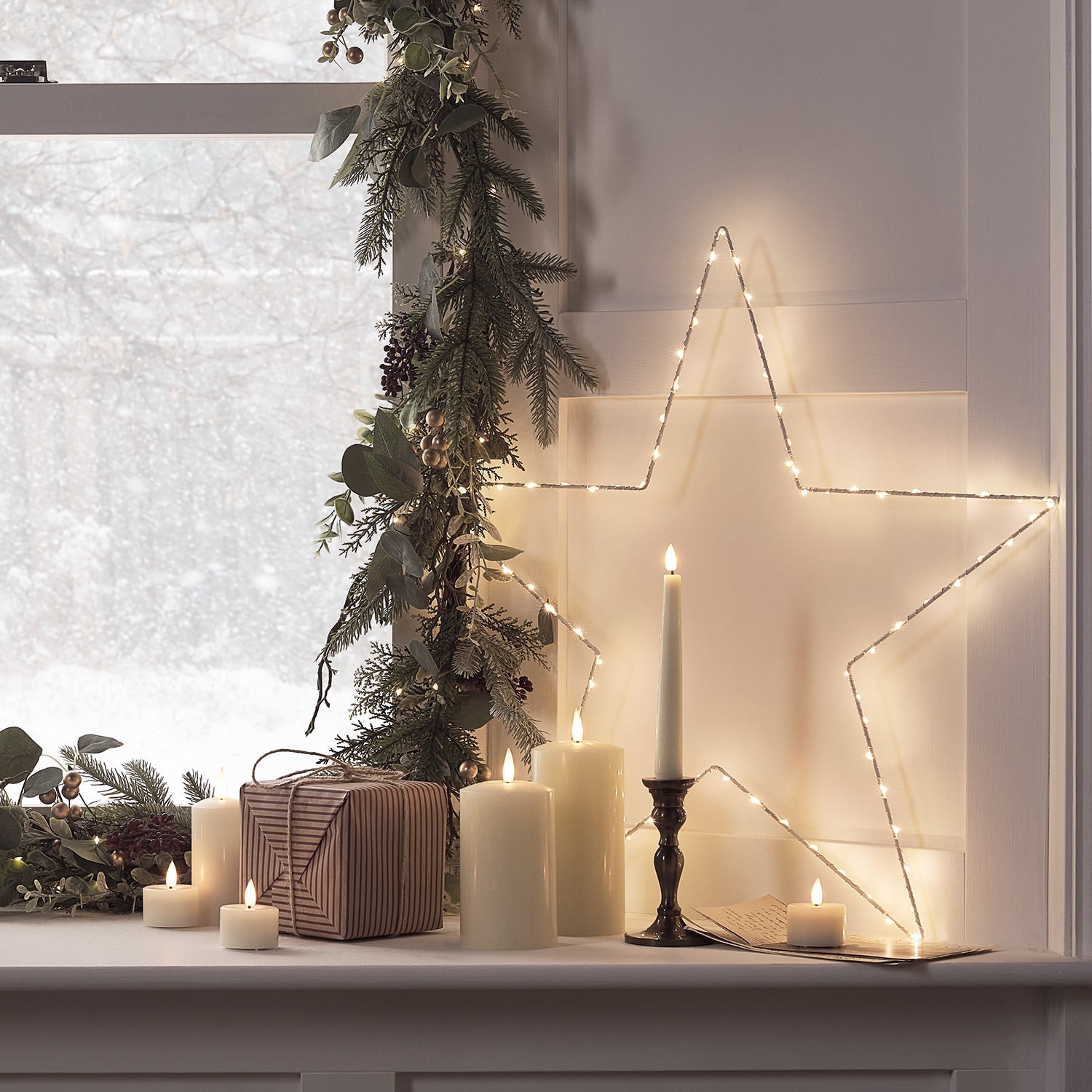 BowLift | Christmas Decorations Star LED Window Light