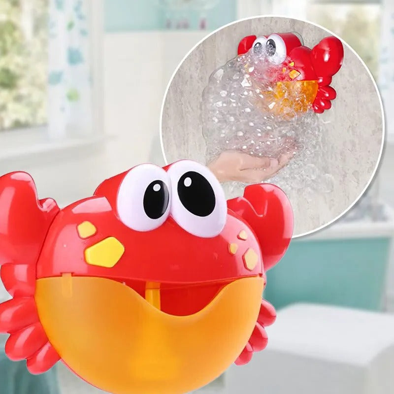 BowLift | Crab Bubble Blower Baby Bath Toy