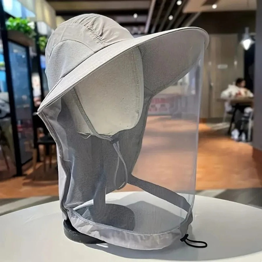 BowLift | Breathable Sun and Mosquito Protection Wide Brim Hat