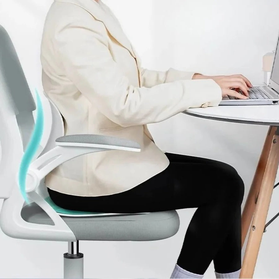 BowLift | Ergonomic Office Chair Posture Corrector Seat with Backrest