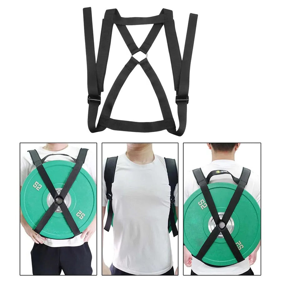 BowLift | Adjustable Weighted Training Vest for Barbell Plates