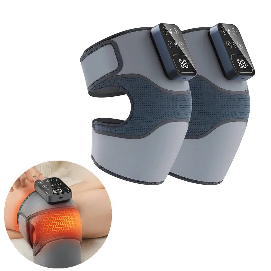 BowLift | Cordless Knee Massager with Heat Vibration for Pain Relief