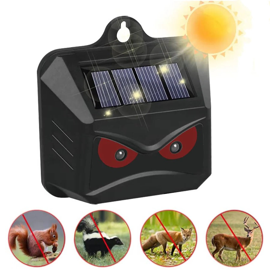 BowLift | 2pcs Solar Powered Ultrasonic Animal Repellent