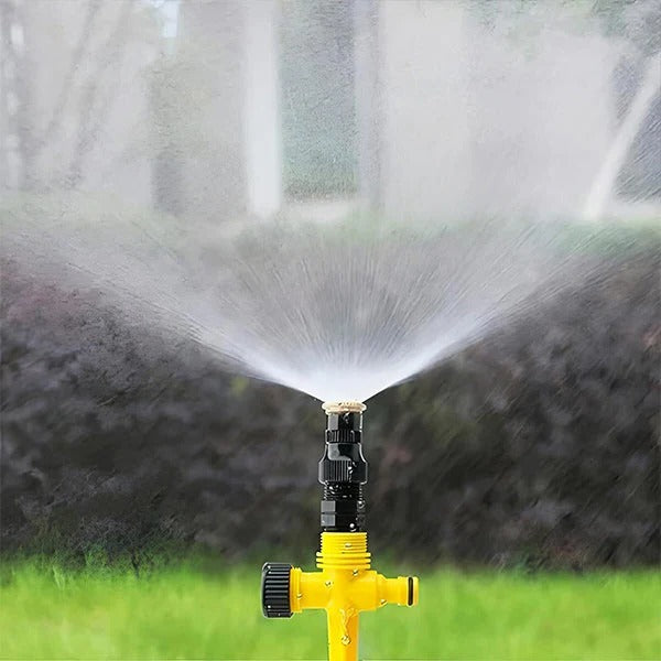 BowLift | 360° Garden Sprinkler, Water-Saving with Adjustable Spray Patterns
