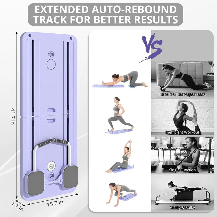 BowLift | HomeStudio Pilates Reformer Board with Resistance Bands