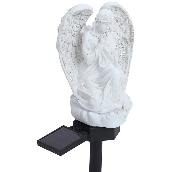 BowLift | Decorative Solar Angel Garden Lamp with LED Illumination