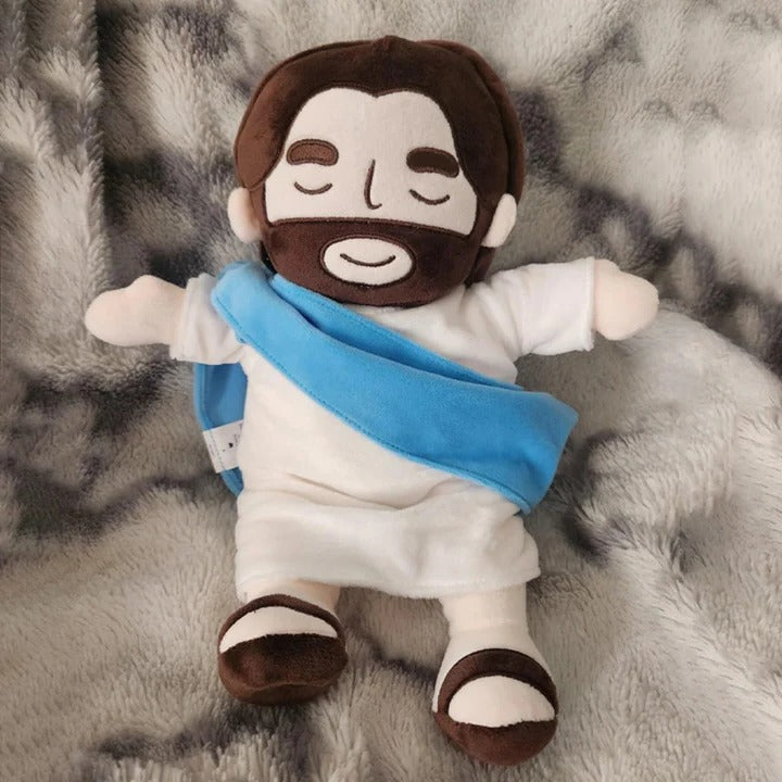 BowLift | Jesus Plush Comfort Doll – Calming Rhythmic Breathing Toy