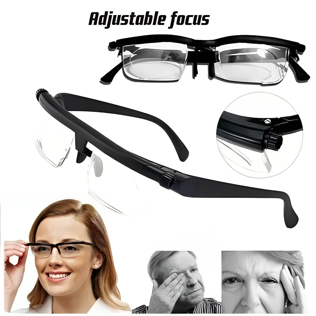 BowLift | Adaptive Focus Glasses – Adjustable Vision for Near and Far
