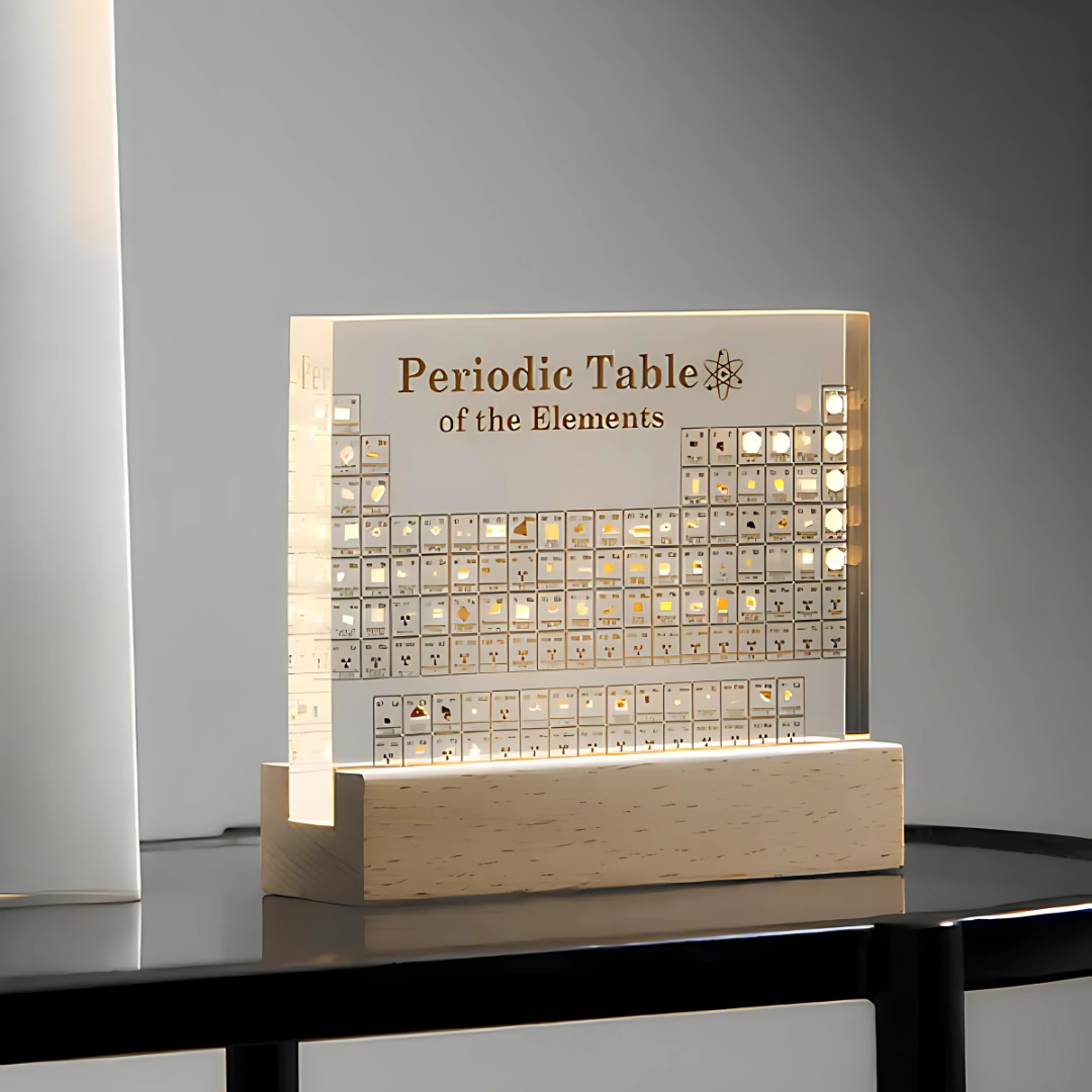 BowLift | Acrylic Periodic Table Light Display