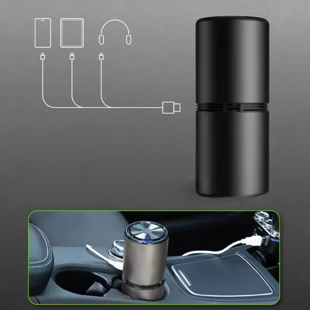 BowLift | Air Purifier Metal Compact USB Ionizer