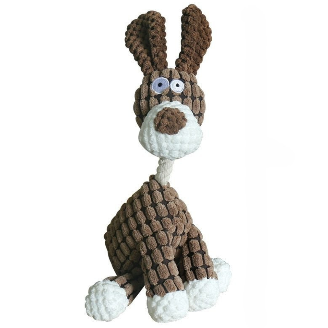 BowLift | Dog Toy Plush Chew Set for Aggressive Play