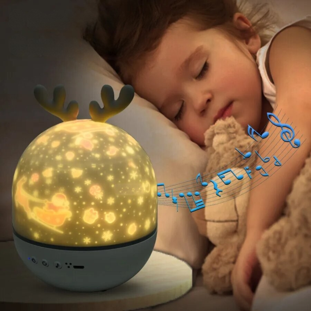 BowLift | Night Light Star Projector for Kids Bedroom