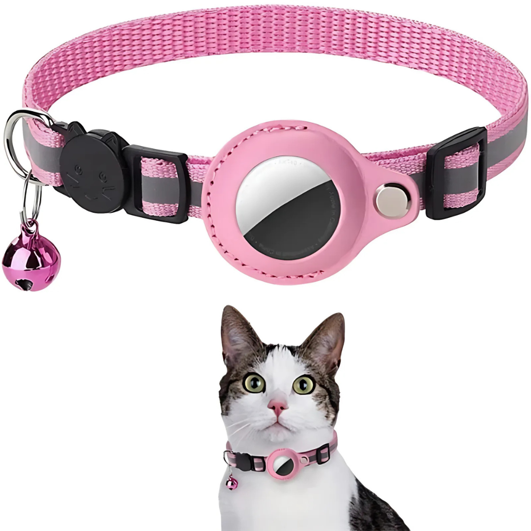 BowLift | Cat Collar With Bell And GPS Tracker Holder