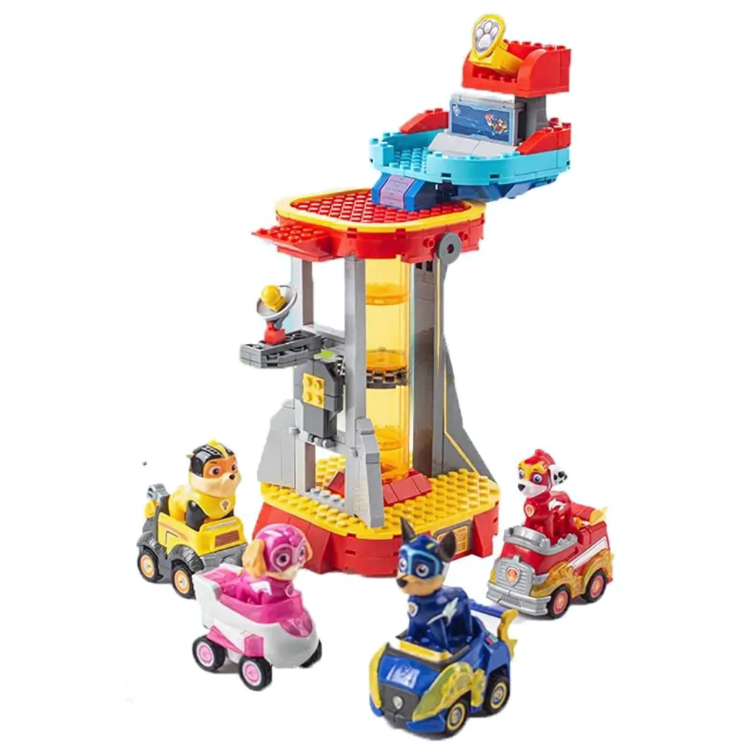 BowLift | Action Figure Playset Tower Car Toy Set