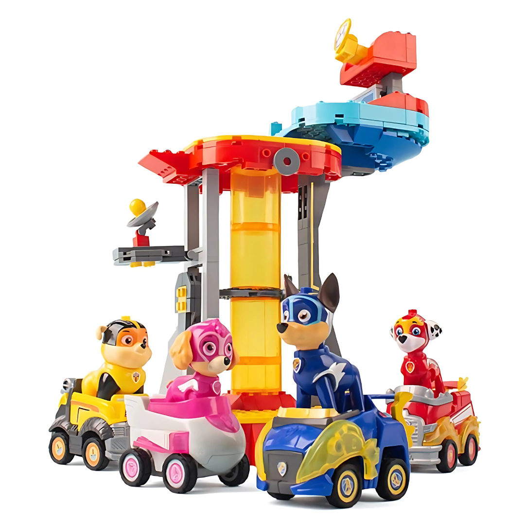 BowLift | Action Figure Playset Tower Car Toy Set